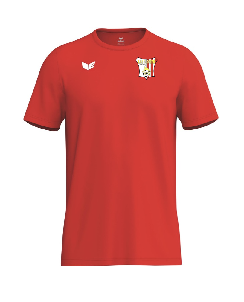 Koszulka czerwona ERIMA Intro Senior