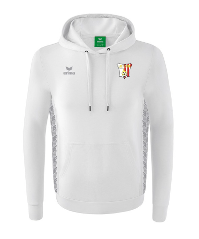 Bluza biała ERIMA Essential Team Hoody Junior