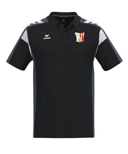 Koszulka polo czarna ERIMA Celebrate 125