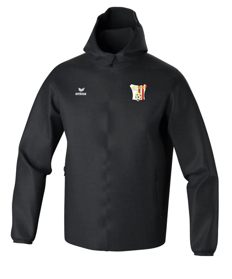 Ortalion czarny ERIMA Liga Star All-weather Jacket Senior