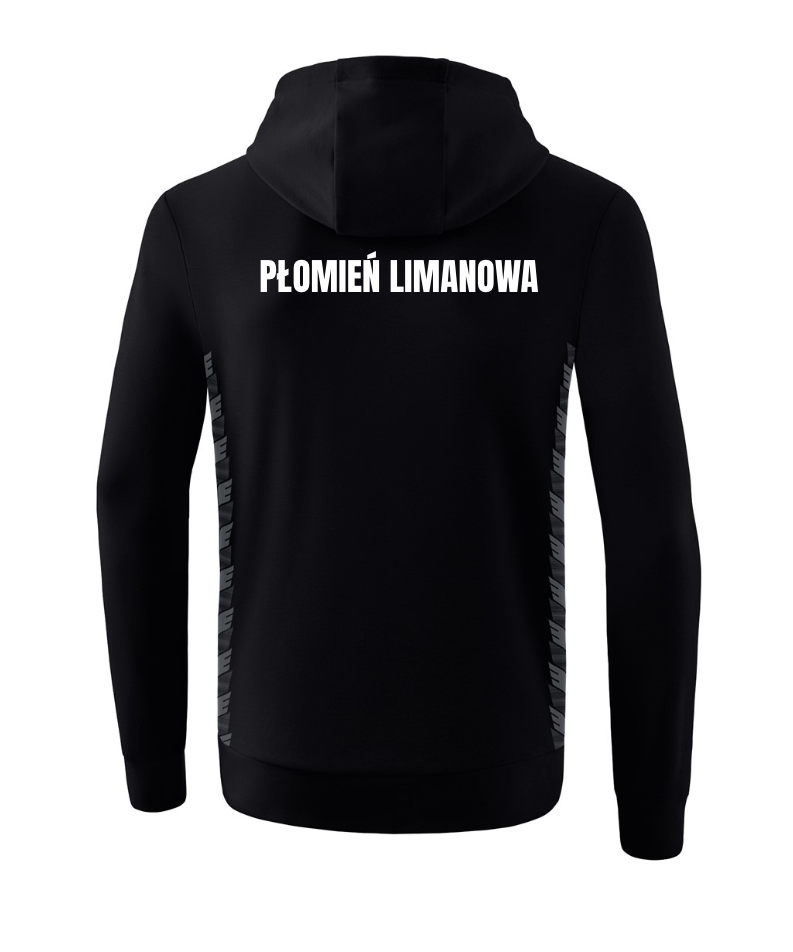 Bluza czarna ERIMA Essential Team Hoody Senior