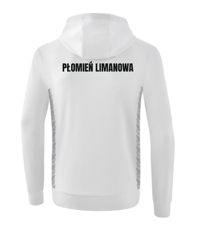Bluza biała ERIMA Essential Team Hoody Senior